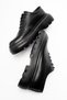 Genuine Leather, 5 cm Length Extension, Inner and Outer Real Leather New Season Men's Shoes - 3