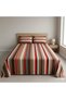 3 Pieces Flat Bedsheet Set with Floral Pattern King Size Bed Pillow Cover Set with 1 Bedsheet, 2 Pillow. Bedding Set (Multicolor.!, King (U.K. Standard)) - 3