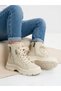 Girls' Woolen Inner Orthopedic Sole Non-Slip Sole Zippered Boots - 2