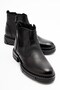 Genuine Leather Laceless Men's Boots - 2