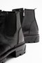 Genuine Leather Laceless Men's Boots - 3