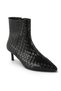 Natyy Knitted Detailed Ankle-Length Women's Heeled Boots - 6
