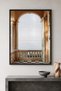 Mediterranean Archway Architecture Wall Art | Portrait Framed Canvas Print | Luxury Home Decor