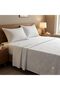 Luxury 3-Piece Turkish Cotton Bedsheet Set – 300 Thread Count, Elegant Stripe & Plain Dyed Flat Sheet Collection with Matching Pillowcases (King Size) (Royal Damask, King (U.K. Standard)) - 5