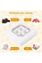 Cupcake Boxes, Windowed Empty Sweet Boxes with Insert Pick and Mix Cupcake Boxes for Sweets, Chocola - 2