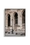 Vintage Parisian Architecture Wall Art | Portrait Framed Canvas Print | Modern Decor for Living Room - 2