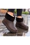 Eva Waterproof Fur Lined Thick Sole Ankle Women's Boots & Booties - 2