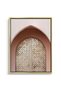 Islamic Architecture Wall Art | Portrait Framed Canvas Print | Luxury Modern Decor for Living Room - 2
