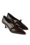 Ri̇ma Gold Buckle Detailed Women's Heeled Shoes - 2