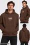 Hanorac Romania Unisex Oversized Printed Hooded Pocket Detail Premium Hoodie Sweatshirt
