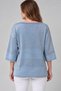 Women's Silvery Shoulder Stone Detailed Knitwear Blouse - 5