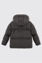 Boy's Detachable Hooded Gray Coat - 2