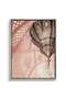 Golden Hour Arabesque Architecture Wall Art | Portrait Framed Canvas Print | Luxury Home Decor - 2