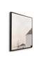 Minimalist Greek Island Architecture Wall Art | Portrait Framed Canvas Print | Luxury Home Decor - 3
