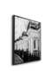 Classic London Townhouses Architecture Wall Art | Portrait Framed Canvas Print | Luxury Home Decor - 3