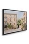 Rustic Italian Village Architecture Wall Art | Landscape Framed Canvas Print | Luxury Home Decor - 3