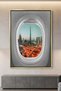 Dubai View Architecture Wall Art | Portrait Framed Canvas Print | Modern Decor for Living Room