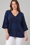 Women's Silvery Shoulder Stone Detailed Knitwear Blouse