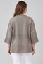 Women's Silvery Shoulder Stone Detailed Knitwear Blouse - 4