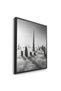 Burj Khalifa Above the Clouds Architecture Wall Art | Portrait Framed Canvas Print | Home Decor - 3