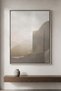 Contemporary Desert Structure Architecture Wall Art | Portrait Framed Canvas Print | Home Decor