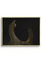 Qatara Tower Architecture Wall Art | Framed Canvas Print with Gold Foil | Luxury Home Decor - 2