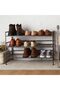 9-Pair Shoe Rack Organizer, Black - 8