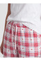 Sparkling Choices Checked Embroidered Women's Pajama Bottoms from Shining Store - 4