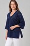 Women's Silvery Shoulder Stone Detailed Knitwear Blouse - 4