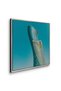 The Leaning Tower of Abu Dhabi Architecture Wall Art | Square Framed Canvas Print | Home Decor - 3
