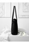 Shopper Model Black Color Large Size Shoulder Bag - 3