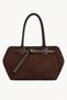 Helen Suede Bag 98-605 Std Brown