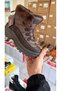 Rubber Sole Waterproof Boots with Fur Inside - 2