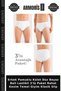 Men's Cotton Underpants Plain White Elastic Waistband 3-Pack Comfortable Cut Basic Clothing Classic Slip