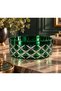 25 cm Cut Crystal Glass Bowl – Handcrafted Colorful Candy Bowl and Presentation Bowl