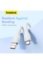 كابل شحن سريع من سلسلة Pudding، USB إلى Type-C، 100 واط، 1.2 متر، أبيض نجمي. - 3