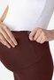 Delux Series Clothing Home Wear Walking Product Above Knee Biker Flexible Adjustable Maternity Leggings - 2