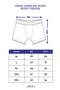 Premium Classic Style Daily Wear Comfortable Clothing 6-Pack Yellow Men's Combed Cotton Towel Boxer 100% Cotton - 7