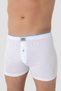 Delux Series Summer Wear 6-Pack White Men's Combed Cotton Towel Boxer 100% Cotton - 5