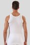 Special Production Comfortable Daily Wear Men's White Lycra Undershirt 3-Pack - 6