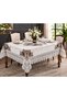 French Guipure Luxury Velvet Tablecloth Inci
