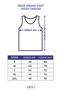 Special Production Home Wear Men's Gray Ribbed Undershirt 3-Pack 100% Cotton - 6