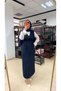 Navy Blue Glittery Jile Hijab - Glittery in Its Own Color