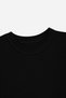 Special Production Simple Style School Underwear 2-Piece Boys' Black Long Sleeve Undershirt T-Shirt Badi - 5