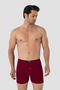 Comfortable Cut Classic Model Knitted Underwear 6-Pack Mixed Color Men's Combed Cotton Towel Boxer - 3
