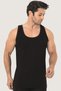 Delux Series Clothing Sports Undershirt Cotton 6 Pack Black Men's Undershirt - 4