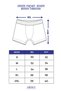 Men's Long Underpants Boxer 6 Pack Gray 100% Cotton Combed Cotton Daily Wear Cotton Texture Soft Structure - 7