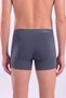 Delux Series Combination Knitted Comfortable 6-Pack Men's Cotton Lycra Flexible Fabric Smoked Boxer Briefs - 4