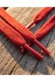Red Flat Shoelaces 120 cm 1 Pair for Sneaker Sports Shoes - 3