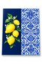 Tile Patterned Tempered Glass Cutting Board 25X35 cm Presentation Board with Non-Slip Feet - 2